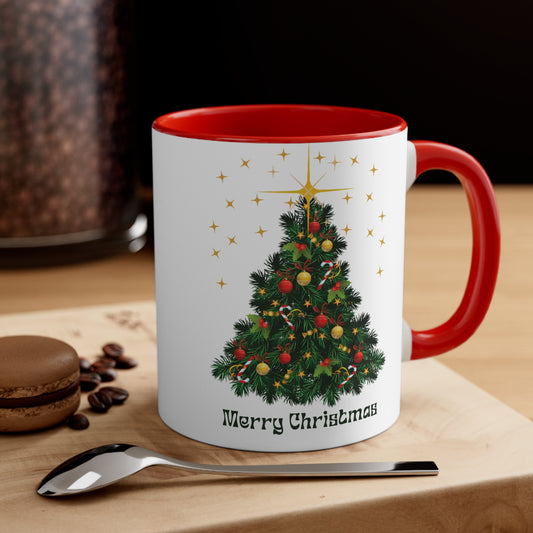 Christmas Tree Mug, 11oz